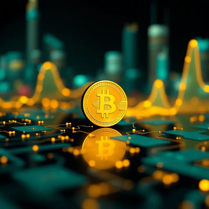 Visual representation of Binance Coin usage in various blockchain applications