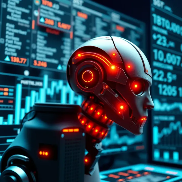Industry Applications of Bitcode AI Technology Representation of diverse industry sectors utilizing Bitcode AI technology for innovative solutions