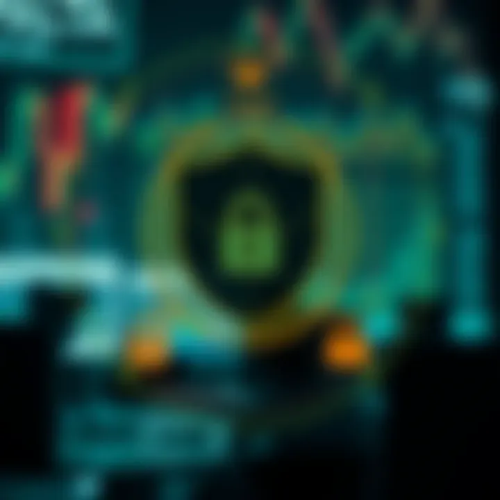 Diagram highlighting security measures and data protection methods in Altrix Edge