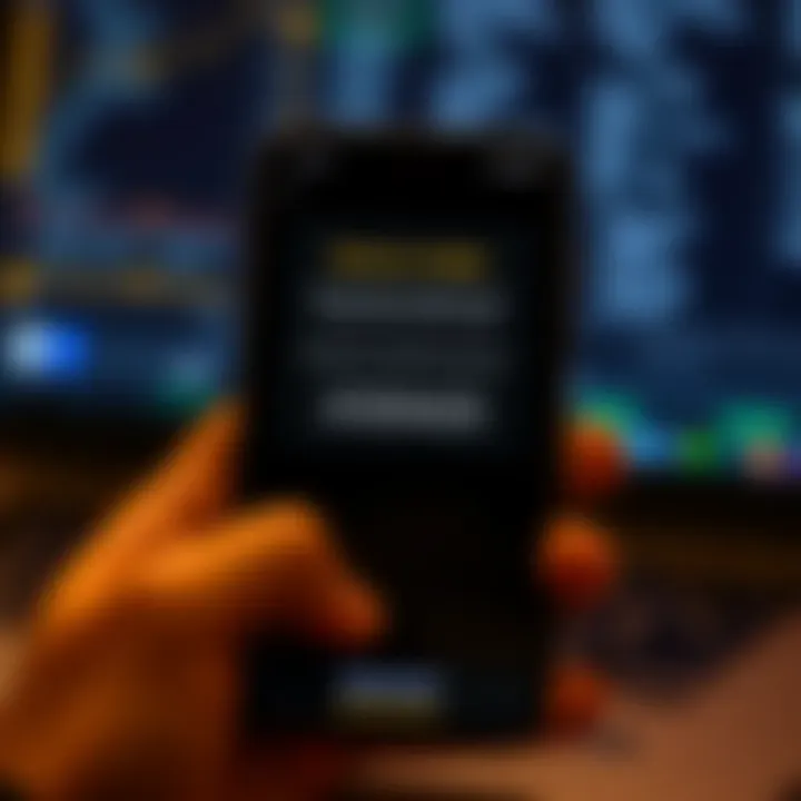 Two-factor authentication prompt displaying security code input on a mobile device