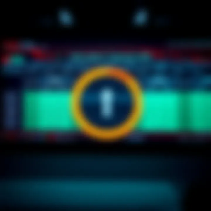 Chart illustrating risk factors and regulatory considerations in binary options trading