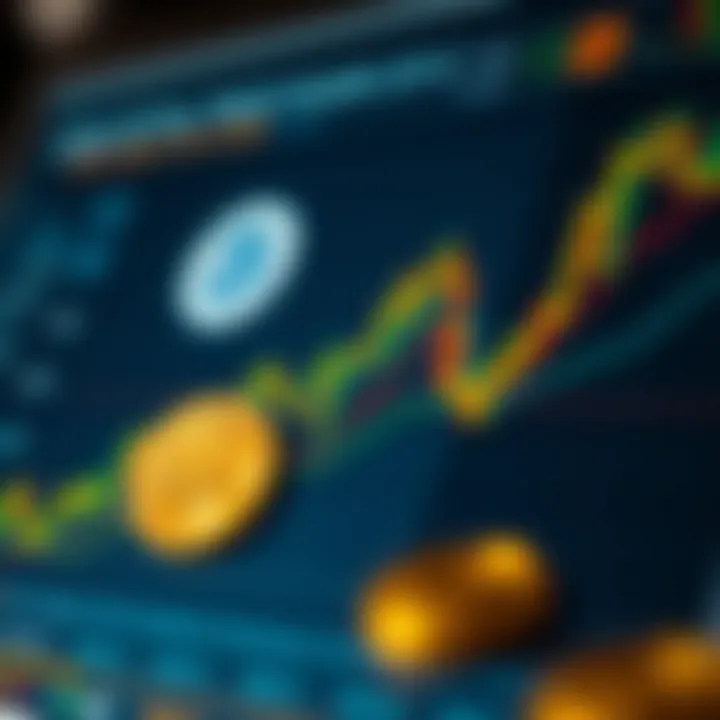 Chart illustrating different analytical methods used to forecast Bitcoin price trends