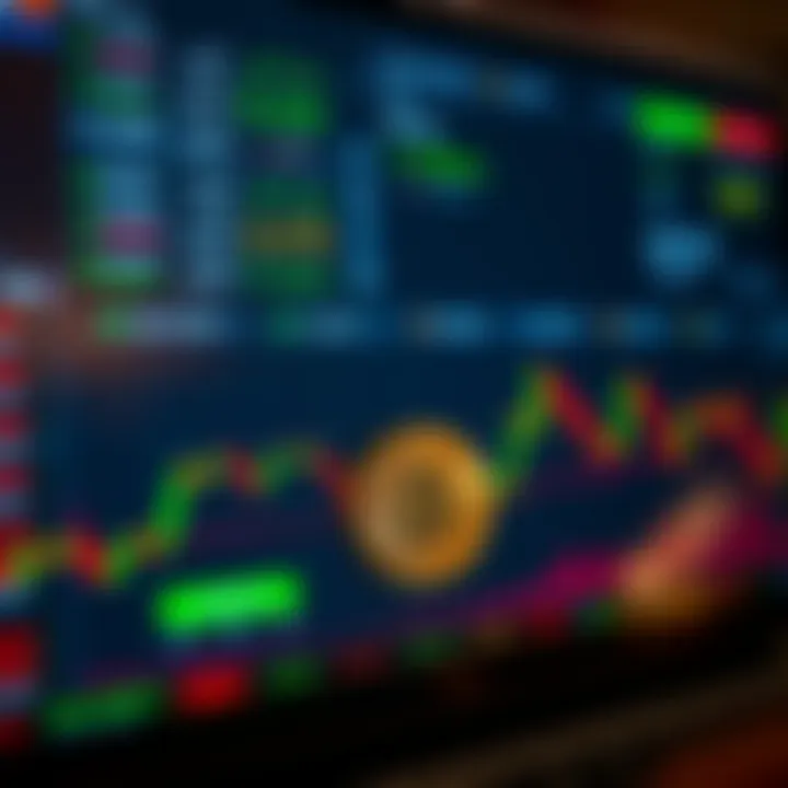 Interface of a digital trading platform displaying automated trading options and analytics