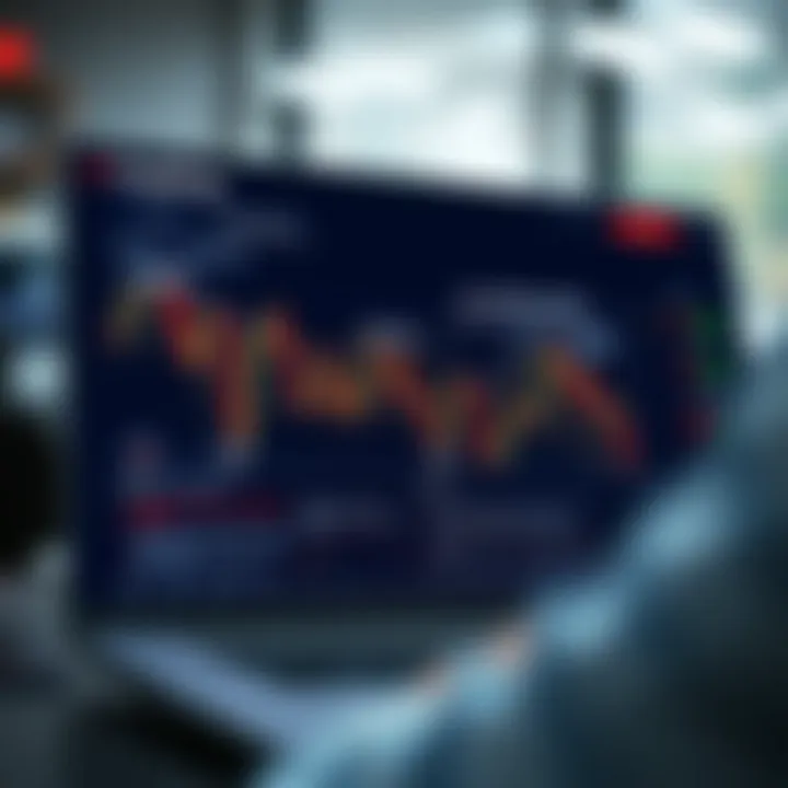 Illustration of a trading platform interface highlighting commissions, regulations, and safety tips