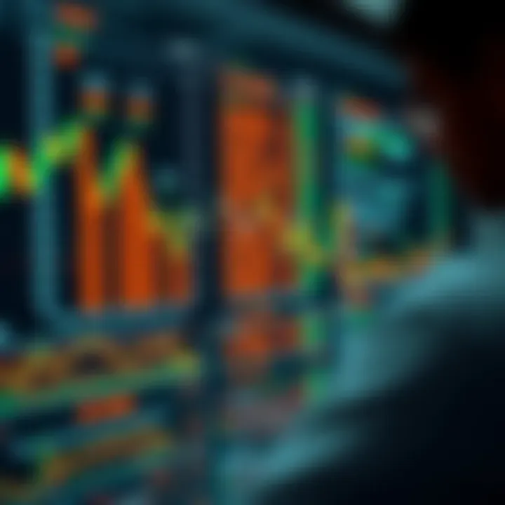 Visualization showing applications of Bit Index AI in large-scale data analysis