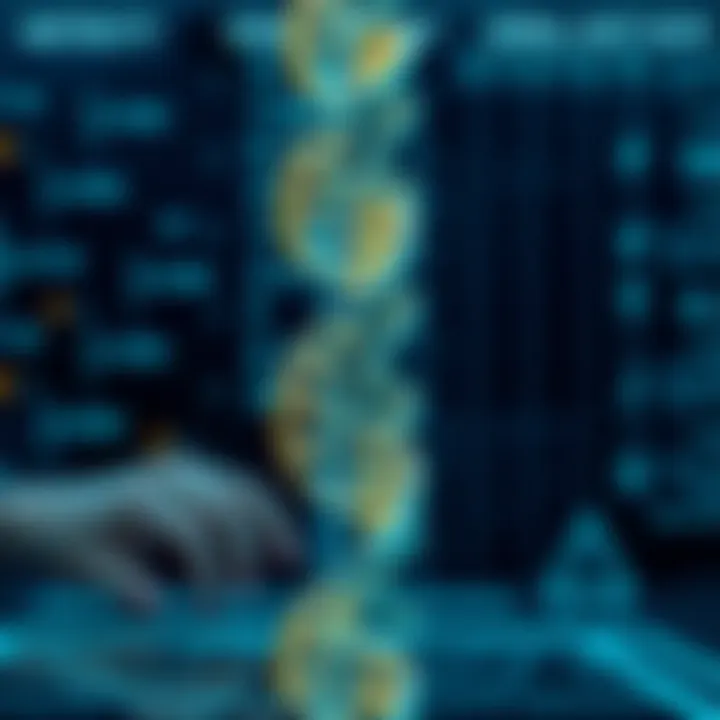 Illustration of ethical and legal considerations in genetic data handling