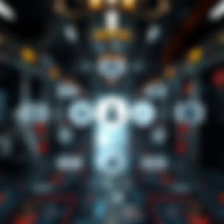 Diagram illustrating the operational flow of automatic bots within a digital environment