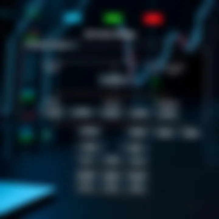 Diagram showing the structure and key components of derivative brokers and their trading platforms