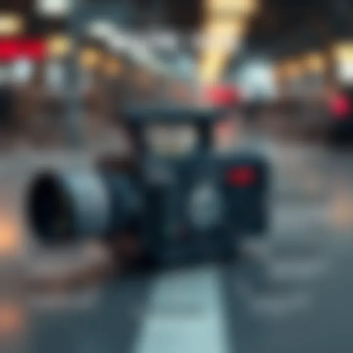 Diagram showing the main features and technical specifications of Boom 1000