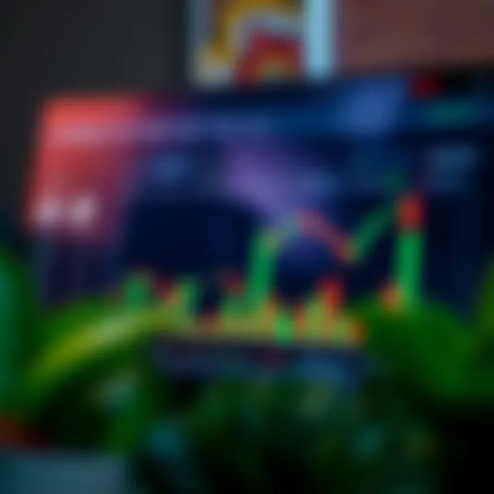 Graph showing trading platform features and user feedback for Axi Broker