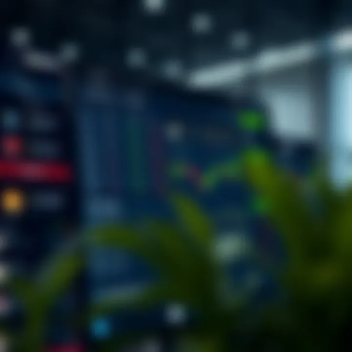 Overview of Quotex trading platform interface displaying investment options and account features