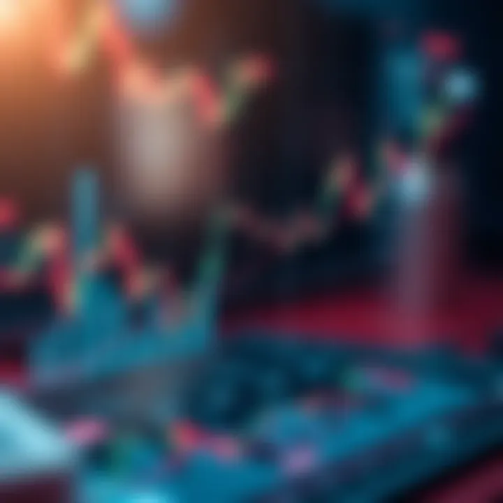 Graphical representation of synthetic indices calculation with data points and analytical curves