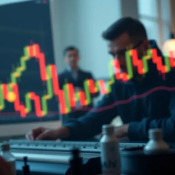 Illustration of how to interpret bullish and bearish candlestick signals for trading decisions