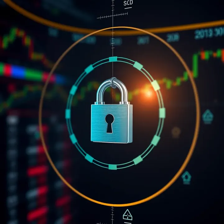 Visual representation of security measures and compliance for Quotex broker in Colombia