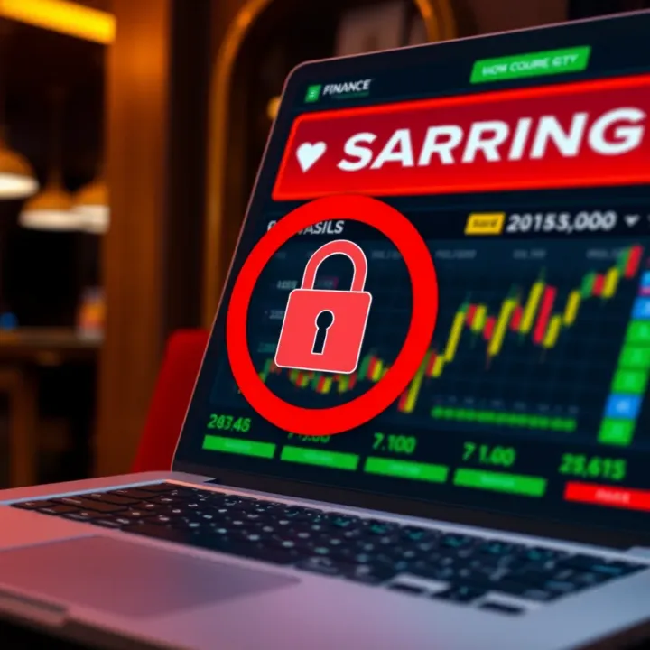 Visual representation of security measures and warnings to avoid fraud in online bonus promotions
