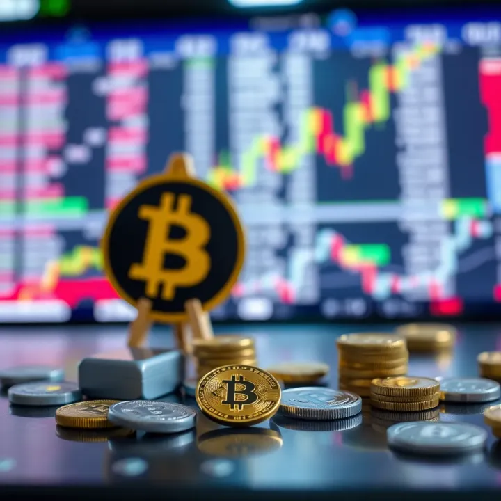 Illustration of diverse financial instruments and trading options available on a digital platform