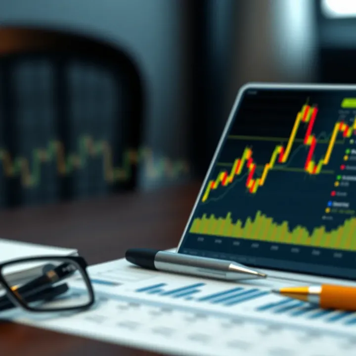 Risk Management and Market Impact in Investment Portfolio Diagram illustrating risk management and market impact in investment portfolio