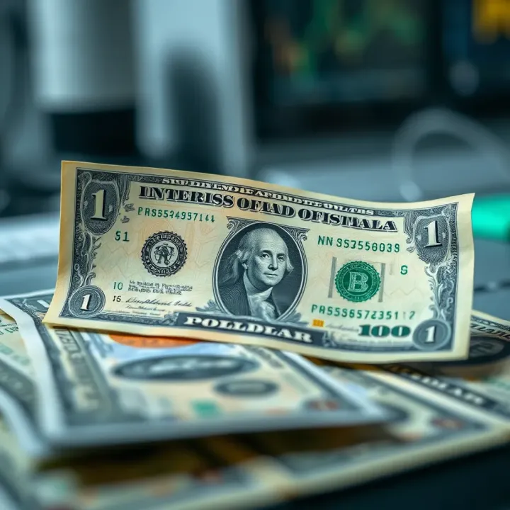 Illustration of economic indicators and market signals affecting currency fluctuations