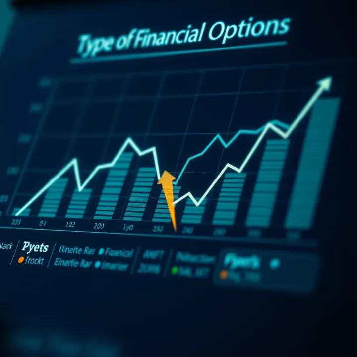 Graph showing the main types of financial options and their uses in risk management