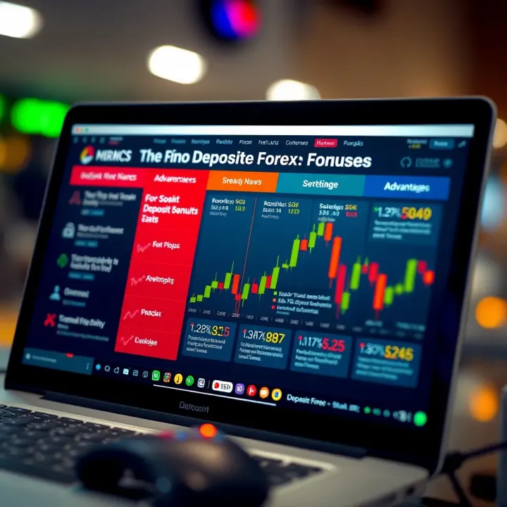 Chart depicting advantages and risks associated with no deposit Forex bonuses