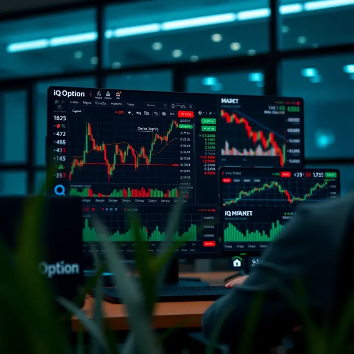 Cómo usar IQ Option para operar en Colombia