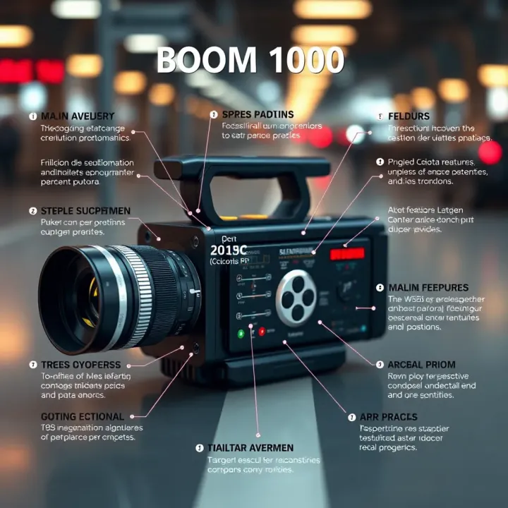 Boom 1000: características y usos esenciales