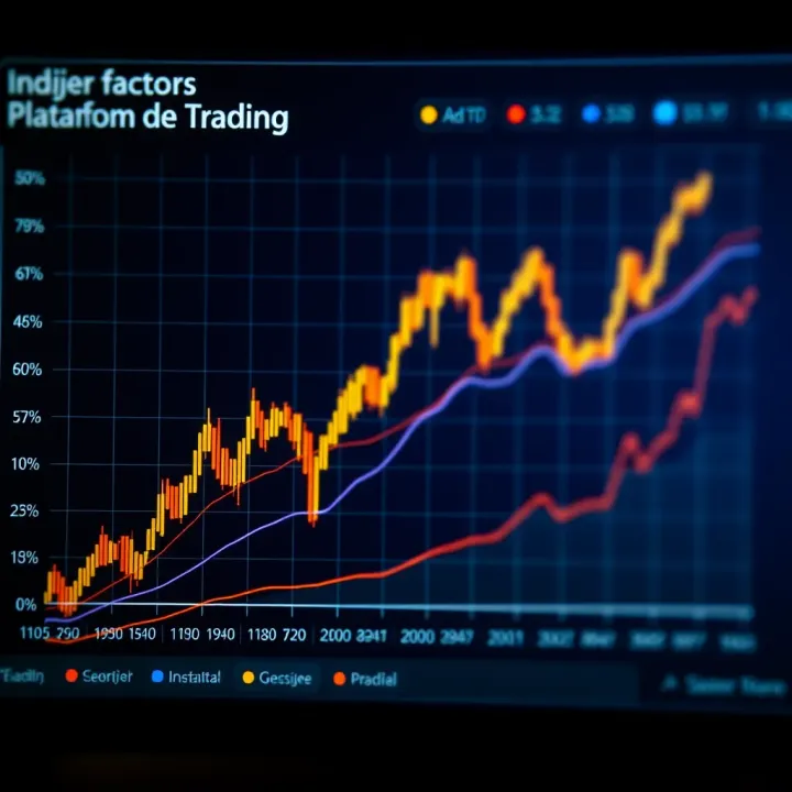 Graph showing investment growth with key indicators highlighted for informed decision making