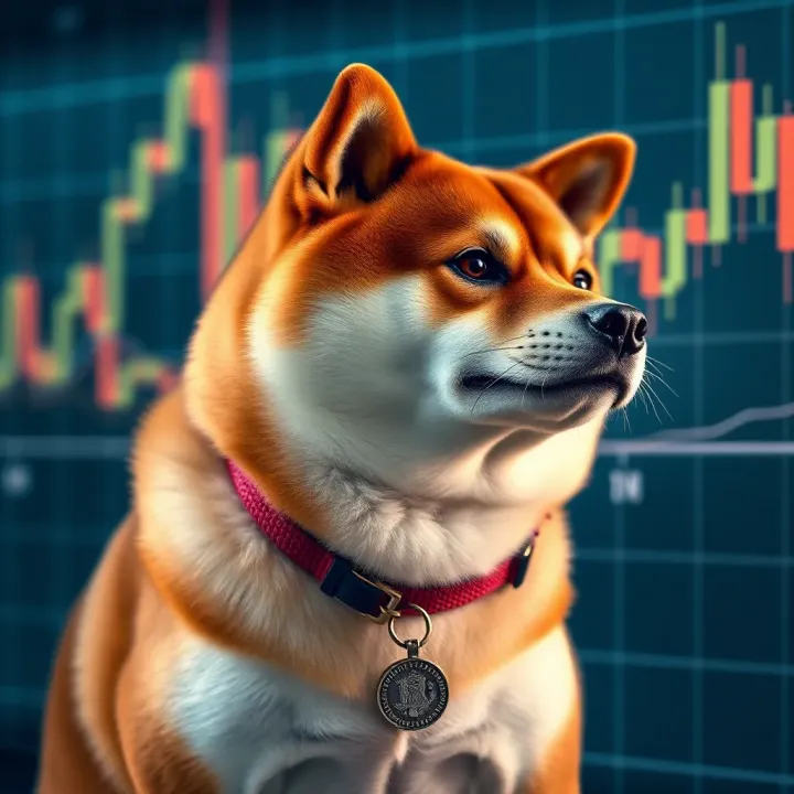 Comparative analysis chart of Shiba Inu price against other major cryptocurrencies