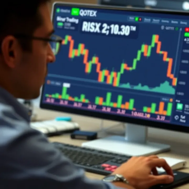 Graphic illustrating risks and benefits linked to binary trading investment in Colombia