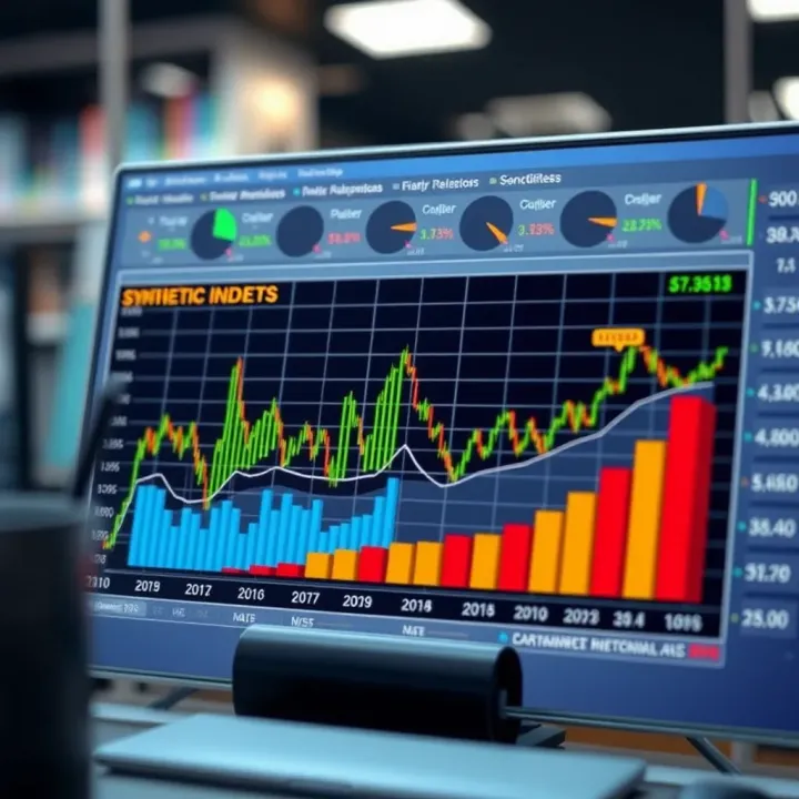 Comparison chart showing application of synthetic indices in economy, statistics, and business management