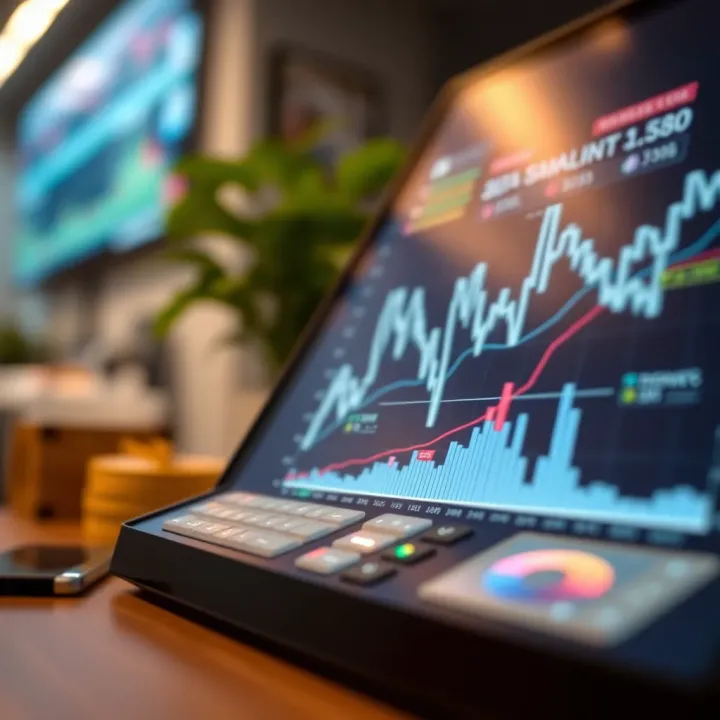 Graphical representation of synthetic indices combining multiple data sources for decision making
