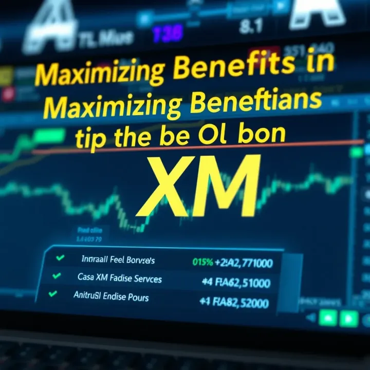 Graphic depicting tips and conditions to maximize the benefits of the XM bonus in investment platforms